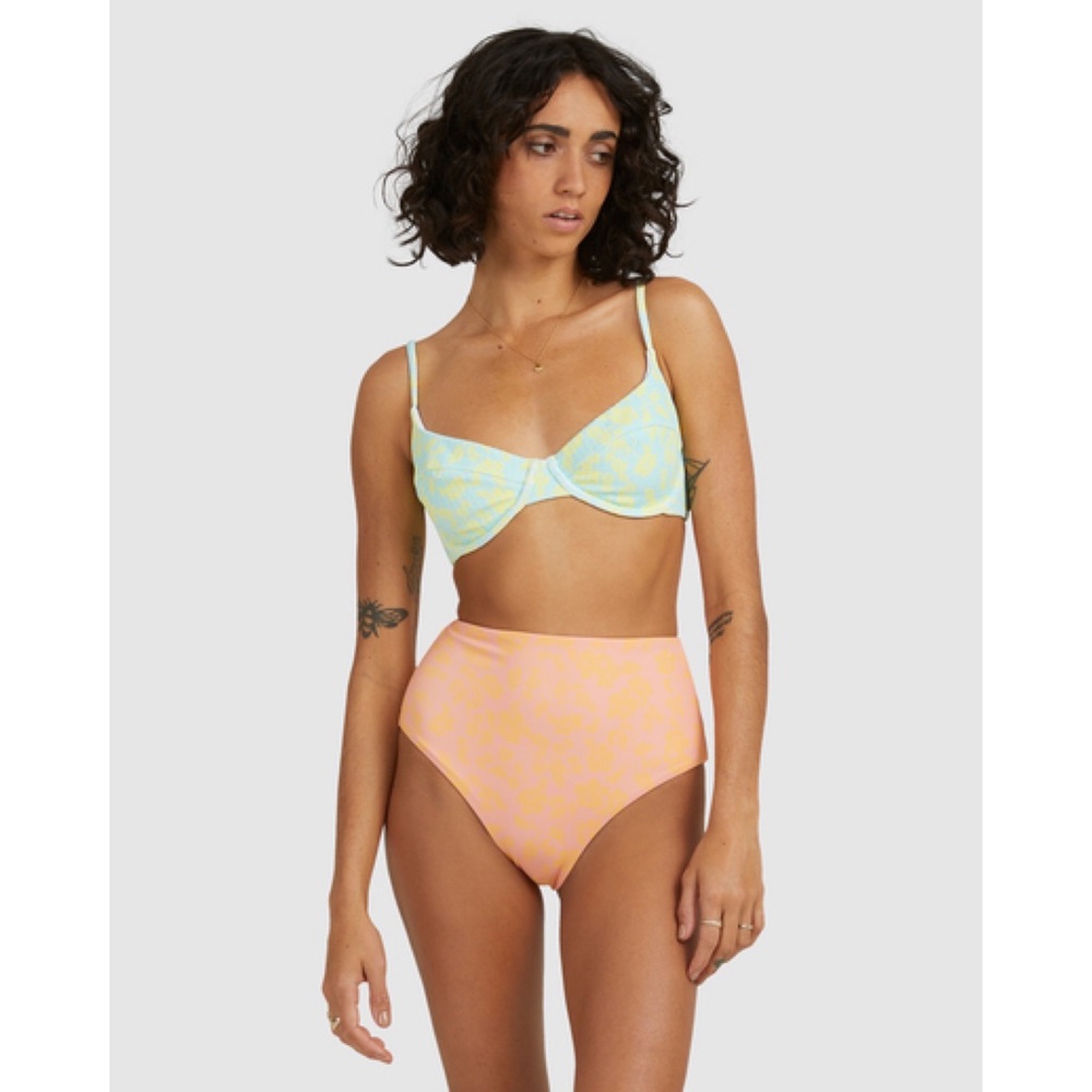 Billabong High Rise Retro Bikini BOTTOMS